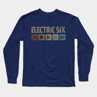 Electric Six Control Button Long Sleeve T-Shirt